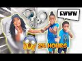 HANDCUFFED To My FAMILY For 24 HOURS Challenge!!