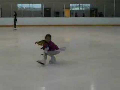 Mia Doll and Annabelle Do a Sit Spin