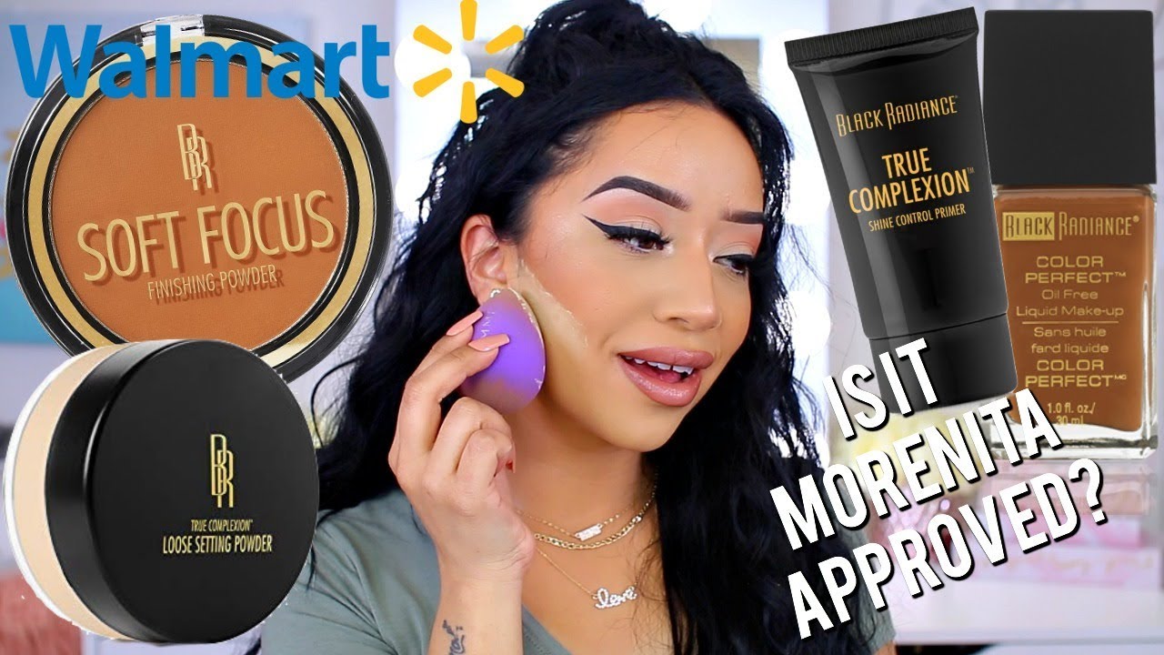 SPOTTED AT WALMART! BLACK RADIANCE COSMETICS | REVIEW + DEMO
