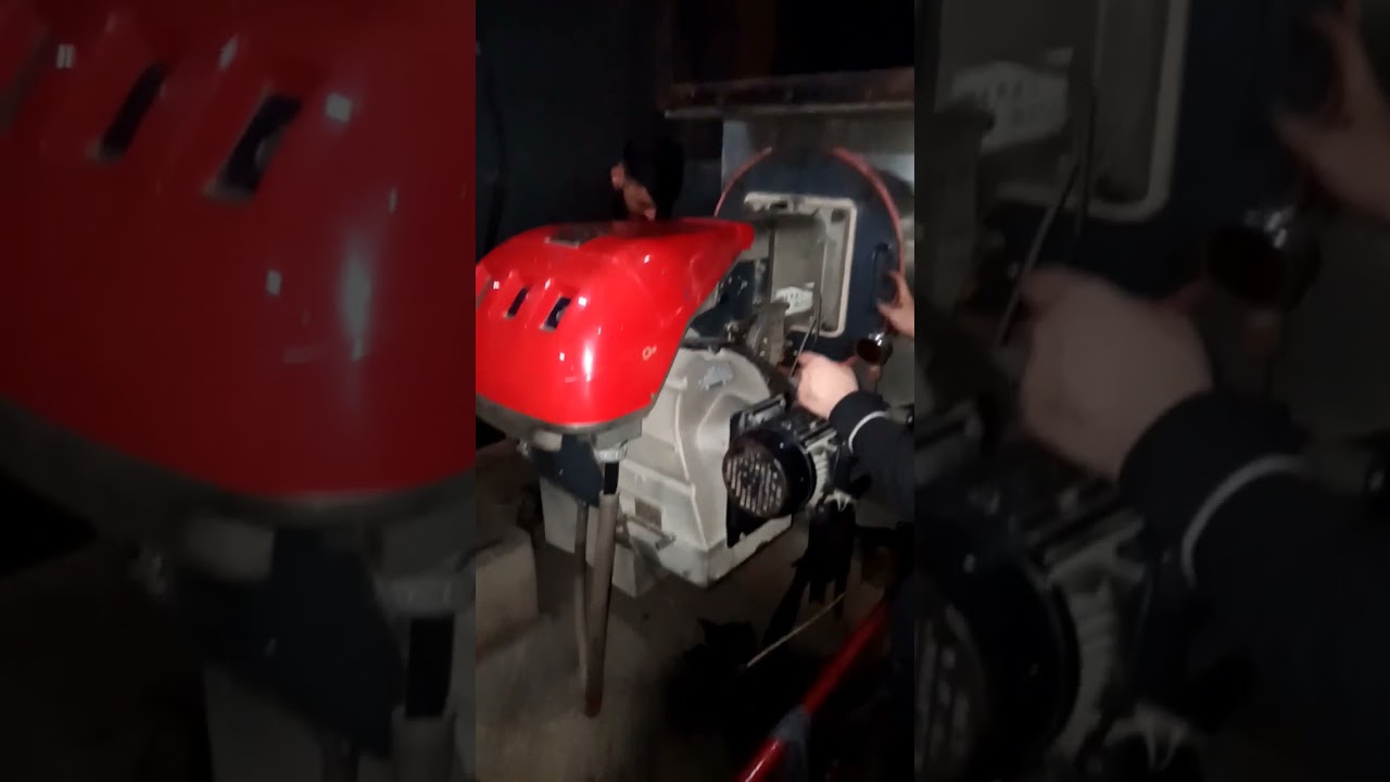 Direct fire absorption chiller burner fitting process