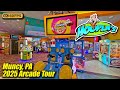 Hoopla's Family Fun & Grill (Muncy PA), October 2025 arcade tour, new 4K full walkthrough