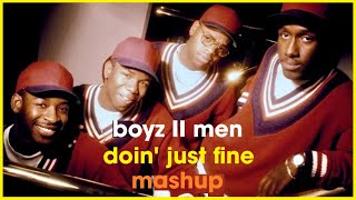 Boyz II Men - Doin&#39; Just Fine | BlaQ Afro-Kay | Soulful Deep House Mashup Remix