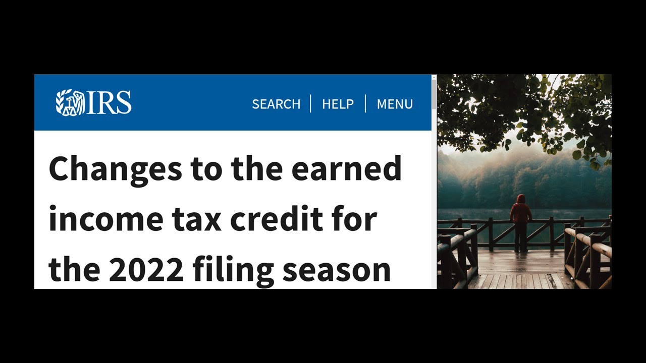 COVID Tax Tip - Changes to the earned income tax credit for the 2022 filing season 02.28.22 110