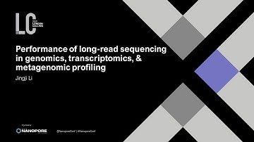 Jingji Li - Performance in genomics, transcriptomics, & metagenomic profiling