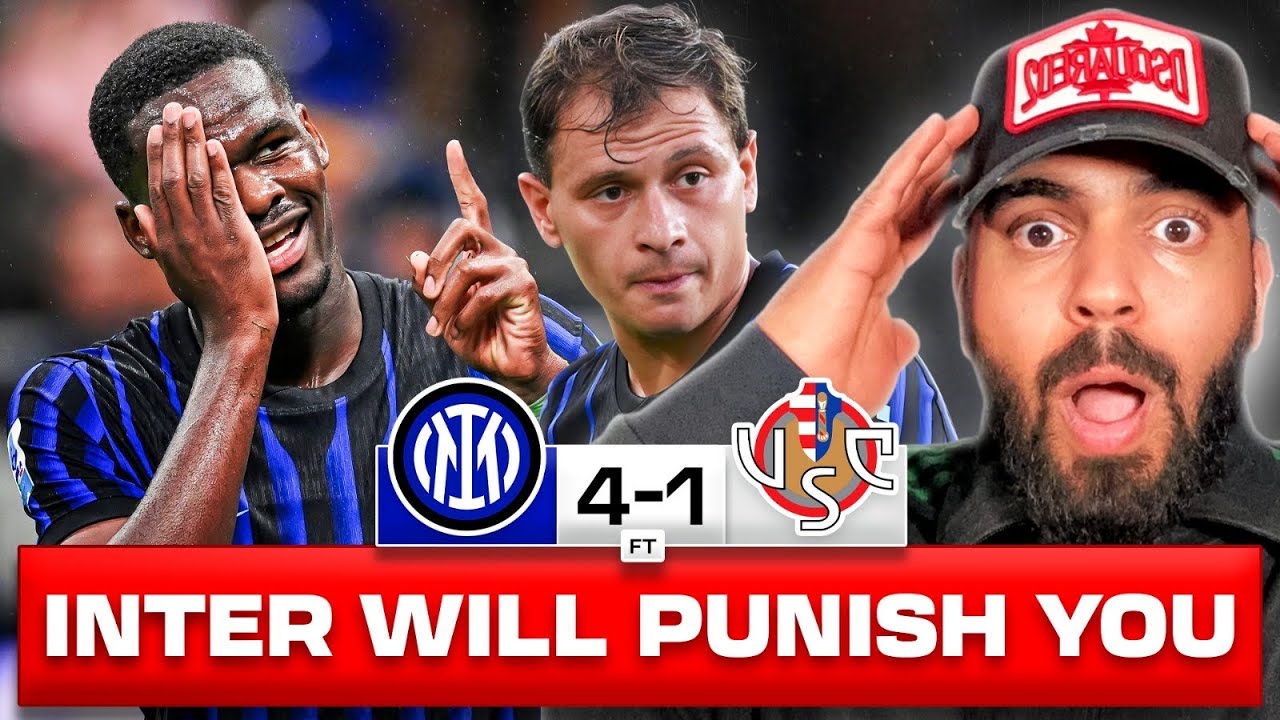 Is Inter's NEW STYLE the KEY to Serie A Success? Inter 4-1 Cremonese ...