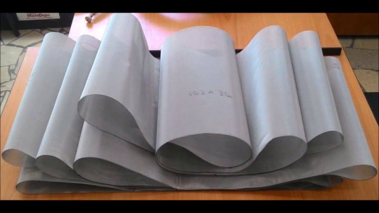 Роликовая сварка тонкой нержавеющей сетки - YouTube