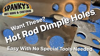 Amazing way to "Creating Professional Hot Rod Dimples in Panels with Simple Tools!"