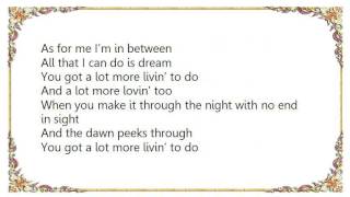 Gordon Lightfoot - Salute A Lot More Livin&#39; to Do Lyrics