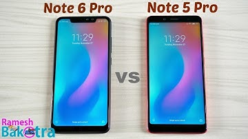 Redmi Note 6 Pro vs Redmi Note 5 Pro SpeedTest and Camera Comparsion