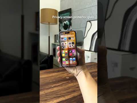 Privacy screen protector glass #smartphone #smartdevil #iphone