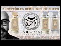 | Argos Fragrances; 3 Increibles Perfumes de Cuero | My Scent Journey