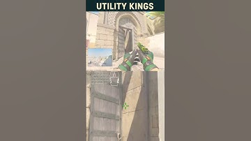 CS2 Dust2 long flash from outside long