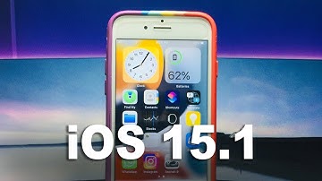 iOS 15.1 on iPhone 7 What