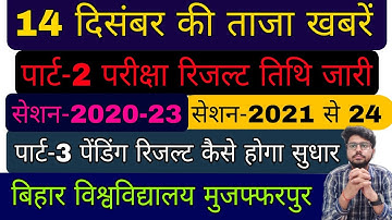 brabu news :- part 2 result 2021-24, part 3 pending result solution 2020-23, ba b.sc b.com #brabu