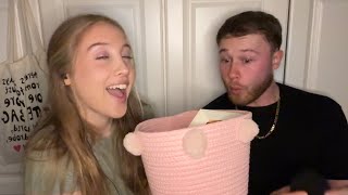 ASMR with my boyfriend! ( First time trying asmr )
