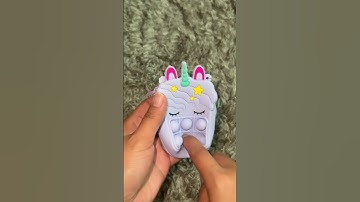 Unicorn 🦄 Pop it💕 #shorts #satisfying #squishy #fidget #trending #asmr #viral