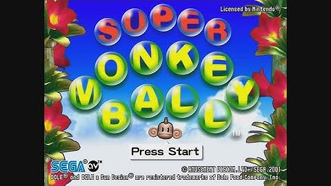 20 Mins Of...Super Monkey Ball Intro (US/GameCube)