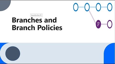Azure DevOps Branches and Branch policies