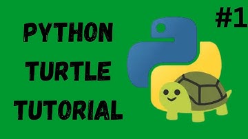 Python Turtle Graphics Tutorial #1 | For beginners