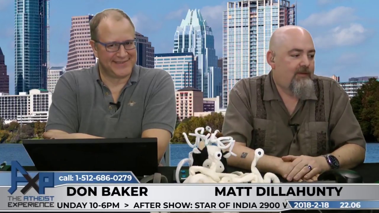 Atheist Experience 22.06 with Matt Dillahunty and Don Baker