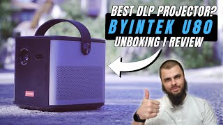Byintek U80 Unboxing I Review I 4K YouTube I Gaming I Best portable projector 2023?