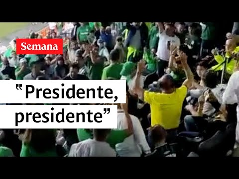 Rodolfo recibe ovación de "presidente, presidente" en el Atanasio Girardot | Videos Semana