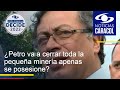 ¿Petro va a cerrar toda la pequeña minería apenas se posesione? Vea lo que respondió el candidato