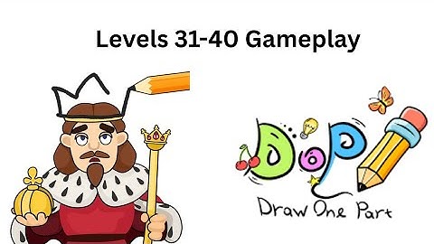 DOP 1 Draw One Part Levels 31-40 Gameplay