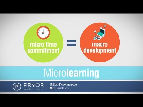 PRYOR, Microlearning