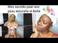 UNE PEAU CLARIFIEE EN 7 JOURS CHRONO AVEC MA MORNING ROUTINE//RECETTES FACILE ET NATURELLE