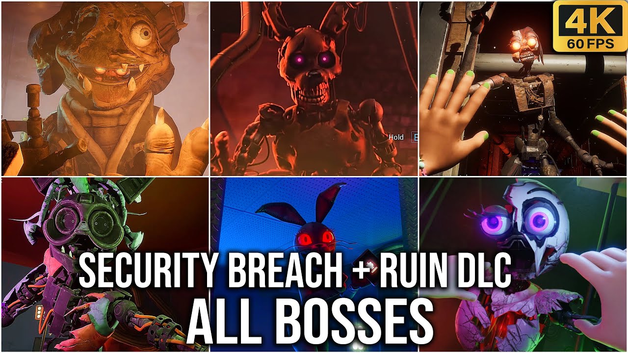 FNAF: Security Breach RUIN DLC - FULL GAME Walkthrough (No Death