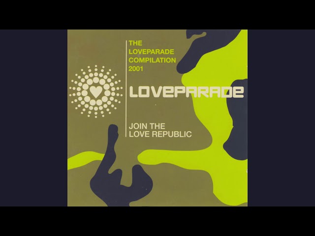 The Loveparade Compilation 2001 大型フラッグ The Loveparade