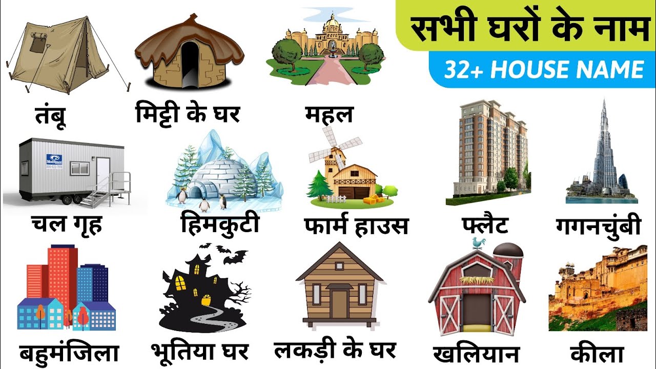 different types of houses essay in hindi