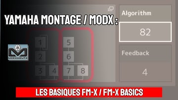 Yamaha Montage : les basiques FM-X /  FM-X Basics (French subtitle English)