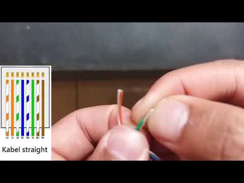 Cara Membuat Kabel LAN Straight | Tutorial Praktis untuk Pemula