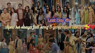 Apno ka saaya full video song 3 generation abhira family video song