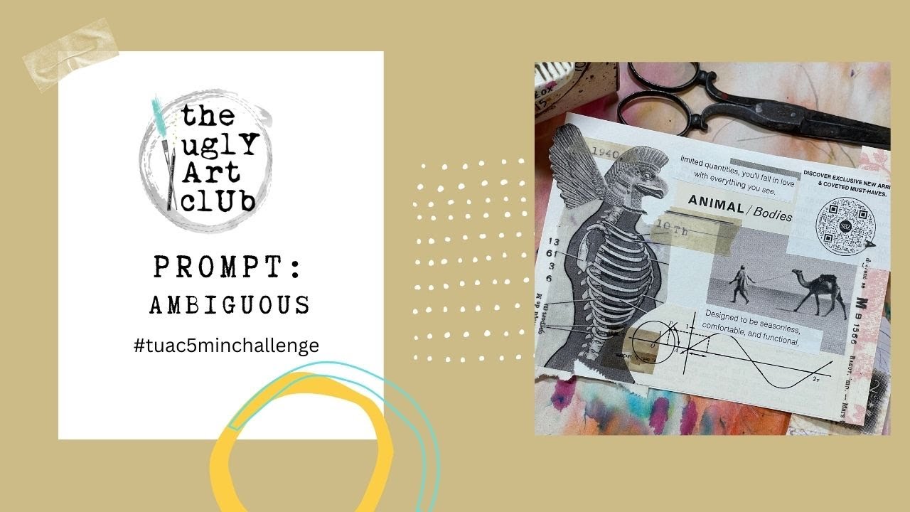 Ambiguous art prompt collage