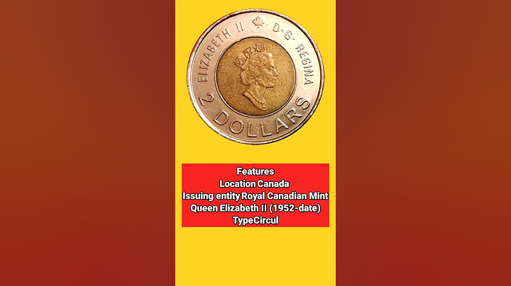 Canada 2 Dollars - Elizabeth II Coin Worth #trending #shorts