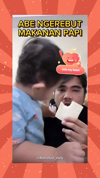 ABE JAHIL BANGET SIH 😠#abecekut #abedaily #abeabeabe #bayilucu #babyfunny #anaklucu #comedy #lucu