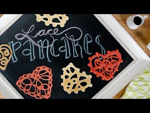 How to Make Pretty Lace Pancakes | Just Add Sugar | POPSUGAR Food