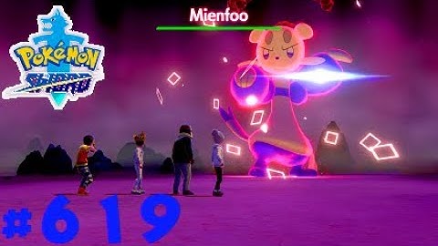 Pokemon Sword Shiny Dynamax Mienfoo Raid & Catch