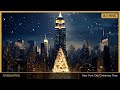 NYC Christmas Tree 🎄 3 Hours | Snowy Manhattan Skyline Ambience | Sleep & Relaxation
