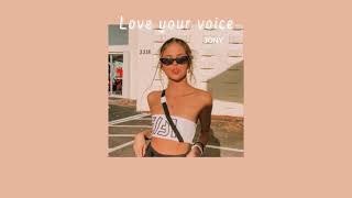Vietsub | Love Your Voice - JONY | Nhạc Hot TikTok | Lyrics Video Resimi