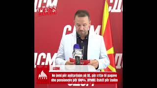 LSDM: Ne jemi për rritje të pagave dhe pensioneve, DPMNE për izolim | Flaka Tv