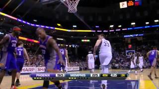 Zach Randolph 38 points 21 rebounds vs Phoenix Suns full highlights 12/04/2012 hd