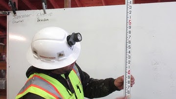 Reading an Engineers Rule By Operator Burns