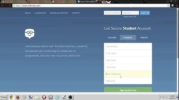 How to make and Edmodo Student account! HD