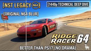 Better Than PlayStation? Ridge Racer 64 (1440p 60FPS) Technical Analysis