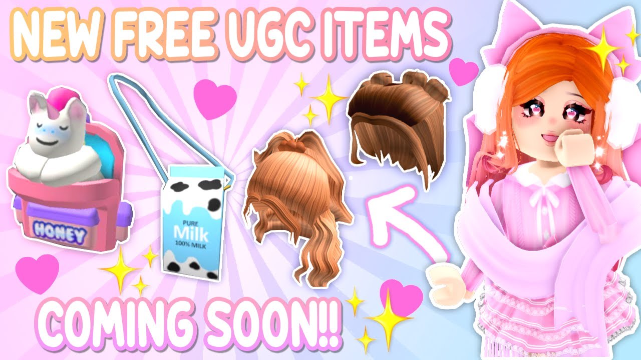 ✨NEW FREE UGC ITEMS COMING SOON!! ⭐ROBLOX Free Items Event 