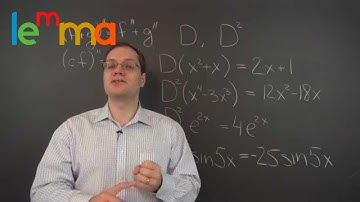 Linear Algebra 15h: The Derivative as a Linear Transformation